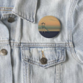 Strand-Turm-Sonnenuntergang Button (Beispiel)