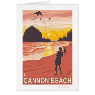 Strand u. Drachen - Kanonen-Strand, Oregon