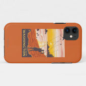 Strand u. Drachen - La-Stoß, Washington Case-Mate iPhone Hülle (Rückseite (Horizontal))