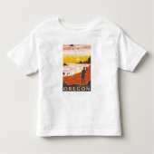 Strand u. Drachen - Reedsport, Oregon Kleinkind T-shirt (Vorderseite)