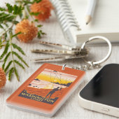 Strand u. Drachen - Washington-Küste Schlüsselanhänger (Vorderseite rechts)