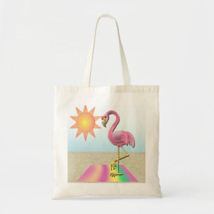Strand-umfassende Flamingo-Taschen-Tasche Tragetasche