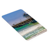 Strand und Anlegestelle im Süden Kaliforniens in S Magnet (Rechte Seite)