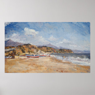 Strand und Berge Nerja 2001 Poster