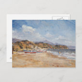 Strand und Berge Nerja 2001 Postkarte (Vorne/Hinten)