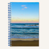 Strand und blauer Himmel Notizblock (Vorderseite)