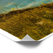 Strand und Bucht, Pazifikküste Highway Poster (Ecke)