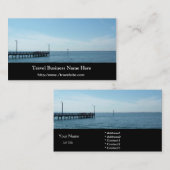 Strand und Deck, Reisegewerbe Visitenkarte (Vorne/Hinten)
