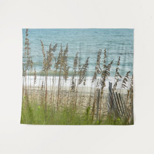 Strand- und Dünengras Wandteppich (Vorderseite (Horizontal))