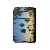 Strand und ein Küstendorf| Praia tun Stärke Badematte (Vorderseite Vertikal)