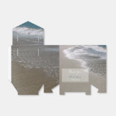Strand und Hochzeit am Meer Geschenkschachtel (Ungefaltet)