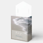 Strand und Hochzeit am Meer Geschenkschachtel (Geöffnet)