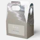 Strand und Hochzeit am Meer Geschenkschachtel (Geöffnet)