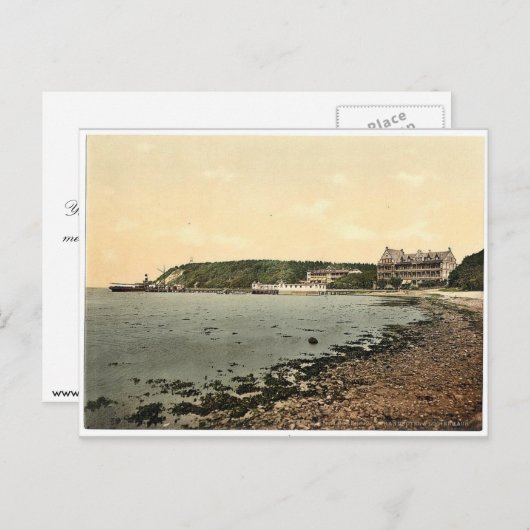 Strand und Hotel, Glucksburg, Schleswig-Holstei Postkarte (Vorne/Hinten)