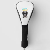 Strand und Hunde Golf Headcover (Vorderseite)