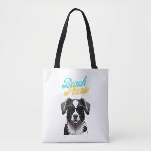 Strand und Hunde Tasche