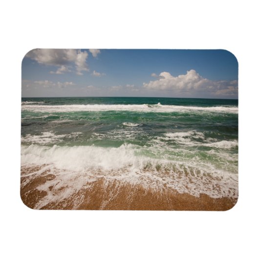 Strand und Landschaft Magnet (Horizontal)