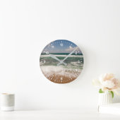 Strand und Landschaft Runde Wanduhr (Zuhause)