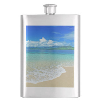 Strand und Meer Flachmann