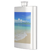 Strand und Meer Flachmann (Links)