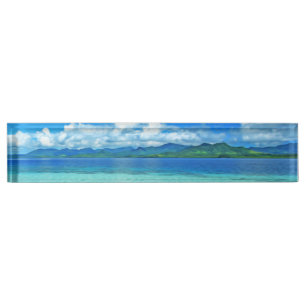Strand und Meer Namensplakette