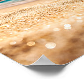 Strand und Meer Poster (Ecke)