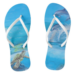 Strand- und Meeresfauna Badesandalen