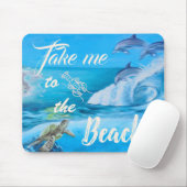 Strand- und Meeresfauna Mousepad (Mit Mouse)
