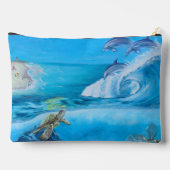 Strand- und Meeresfauna Zubehörtasche (Rückseite)