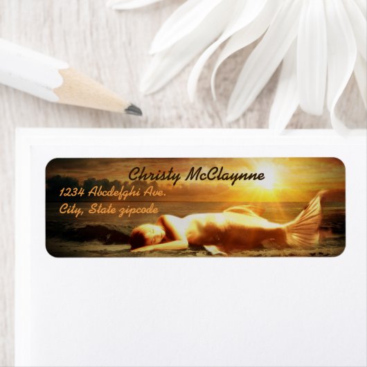 Strand und Ozean der Meerjungfrau (Insitu)