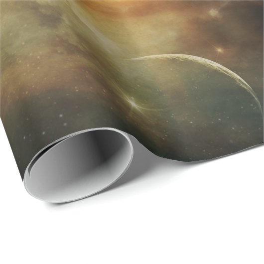 Strand und Ozean der Meerjungfrau Geschenkpapier (Rolleneckpunkt)