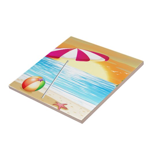 Strand und Ozean Fliese (Seite)