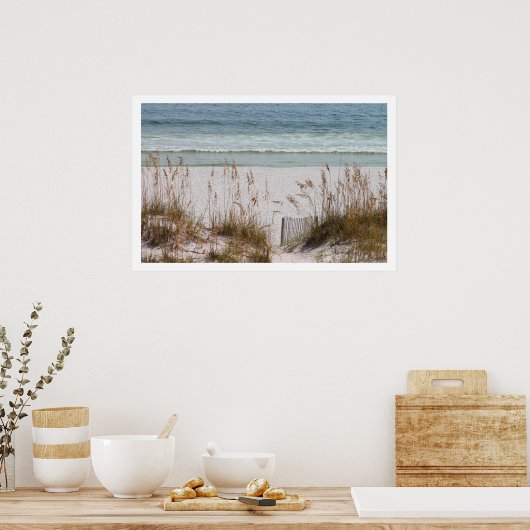 Strand und Ozean Poster (Küche)