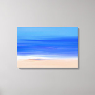 Strand- und Ozeanölmalerei Leinwanddruck