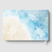 Strand- und Ozeanschildkröten Gästebuch (Rückseite)