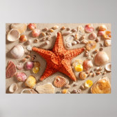 Strand und Sand Poster (Vorne)