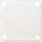 Strand und Sand Untersetzer (Rückseite)