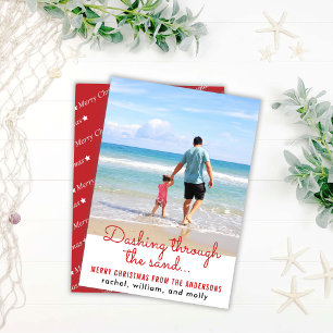 Strand und Sand Weihnachten