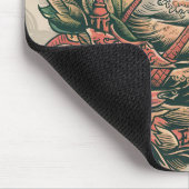 Strand und Schiff sehen Mousepad (Ecke)