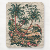 Strand und Schiff sehen Mousepad (Vorne)