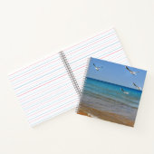 Strand und Seagulls Notizblock (Innenseite)