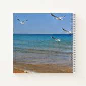 Strand und Seagulls Notizblock (Rückseite)