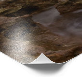 Strand und Wellen des Coral Cove Park Fotodruck (Ecke)