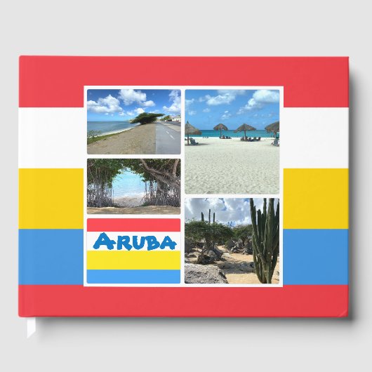 Strand und Wüste Aruba Gästebuch (Vorderseite)