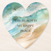 Strand Untersetzer (Vorderseite)