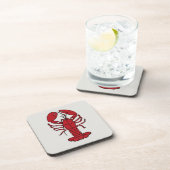 STRAND-Untersetzer-Set des niedlichen Hummers See Getränkeuntersetzer (Rechte Seite)