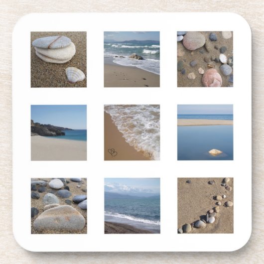 Strand-Untersetzer Untersetzer (Vorderseite)