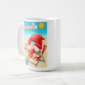 Strand, Urlaub Kaffeetasse (Vorderseite Links)