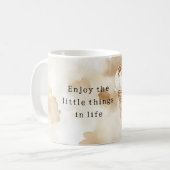 Strand Vanilleeiscreme-Tüte Kaffeetasse (Vorderseite Links)