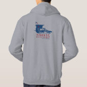 Strand-Verein Hoodie des Turm-15 (Rückseite)